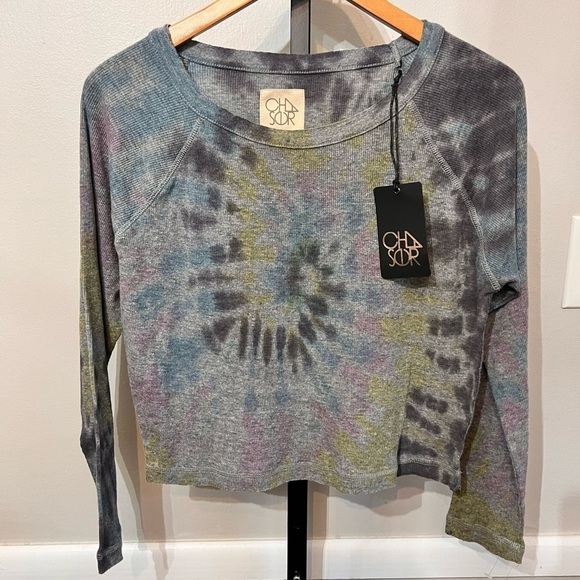 Chaser Tie Dye Crop Top from Anthropologie 🔥 NWT - Picture 4 of 6